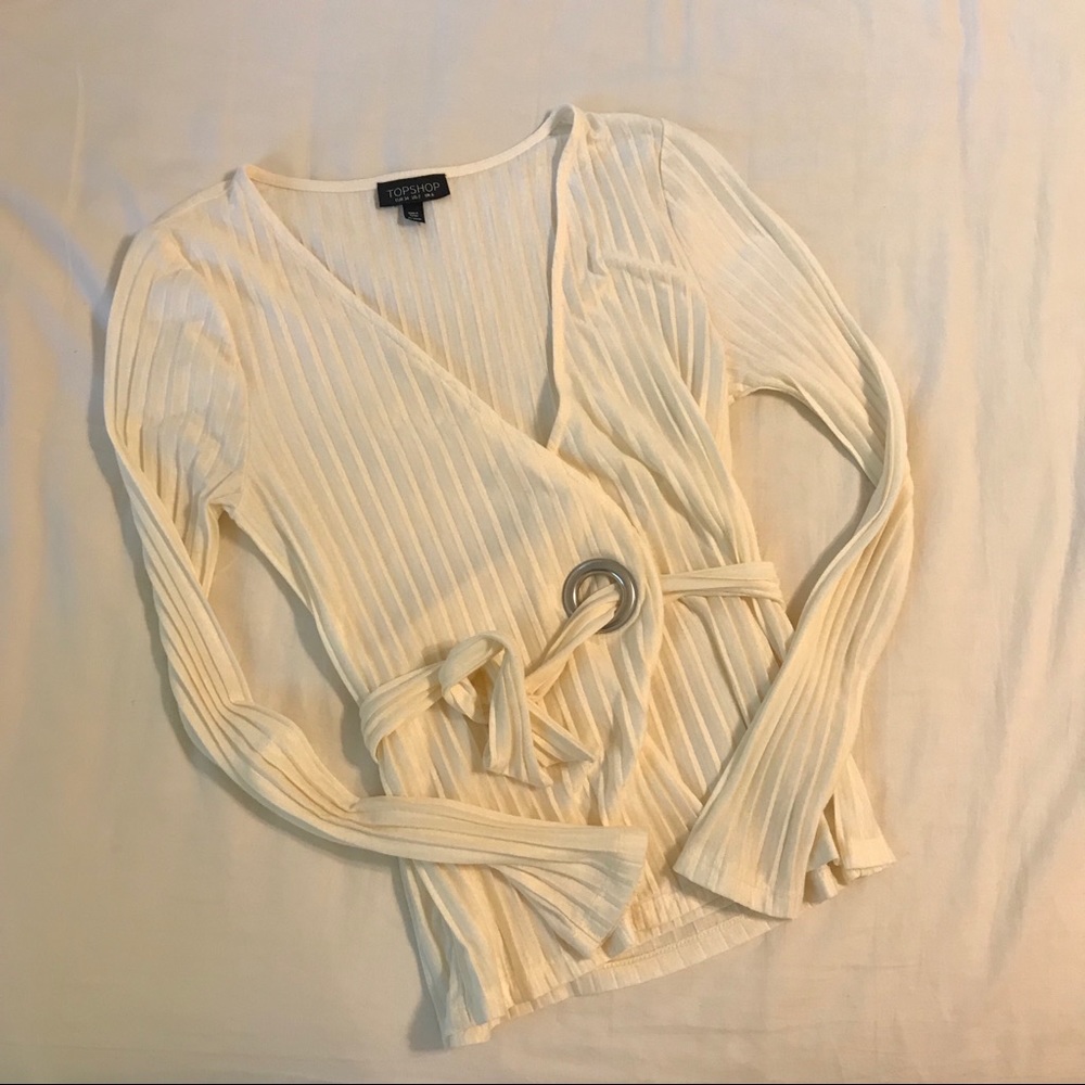 NWOT wrap top